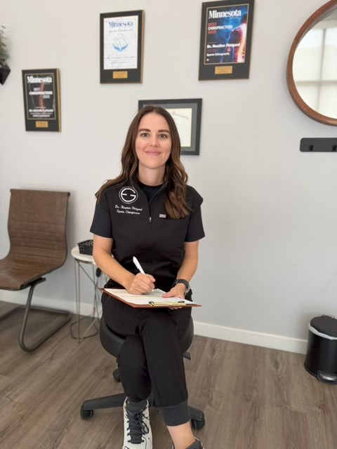 Dr. Heather Flatgard O’Sullivan, chiropractor at Excelsior & Grand Chiropractic in St. Louis Park, MN
